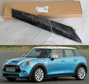 mascherina montante anteriore sinistro SX NERO lucido ORIGINALE MINI F55 5 porte - Foto 1 di 13