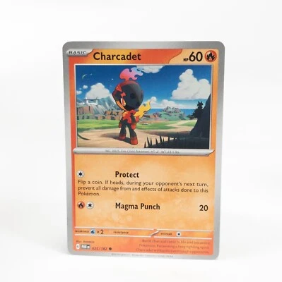 Charcadet 025/182 Pokemon SV04: Paradox Rift Common NM - Image 1 of 2