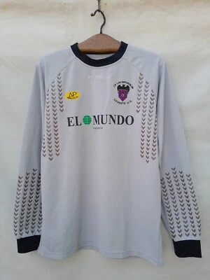 Vintage Hummel Levante FC Goal Keepers Shirt Men's Medium Football Padded Elbows - Image 1 of 4