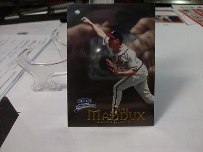 1999 Fleer Brilliants  #95 - Greg Maddux - Atlanta Braves  99-095 - Image 1 of 2