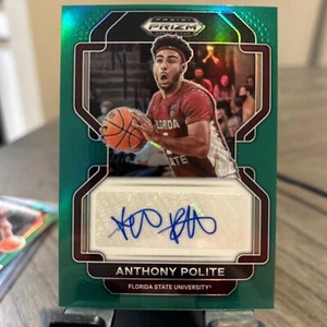 2022 Panini Prizm Draft Picks Anthony Polite Auto - Picture 1 of 2