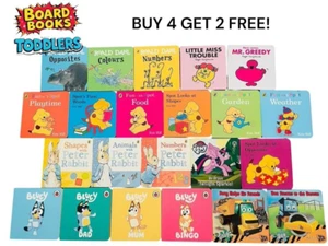 Kids Board Books Girls Boys toddlers Fast Shipping - Picture 1 of 59
