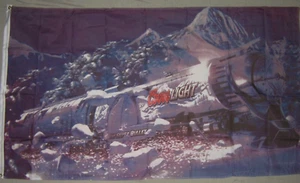 COORS LIGHT SILBER KUGELZUGFLAGGE NEU 3X5 FUSS Schild bessere Qualität USA Verkäufer - Bild 1 von 3