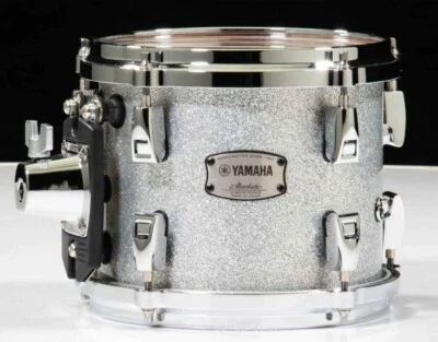 Yamaha Absolute Hybrid Maple 8" Tom in Sliver Sparkle  - Image 1 of 2