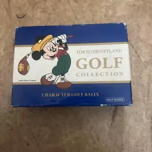 Rare Disney Vintage Golf ball 30 years ago BOX damege from japan - Picture 1 of 3