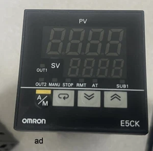 Omron E5CK-RR1 Process Temperature Controller, Used / Untested - * 1 UNIT * - Picture 1 of 3