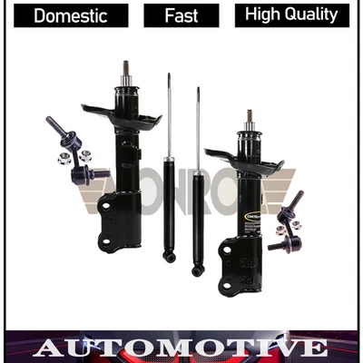 Amortiguadores delanteros y traseros Monroe OEM con barra estabilizadora para Hyundai Sonata 2015-2019 Foto 1 de 2