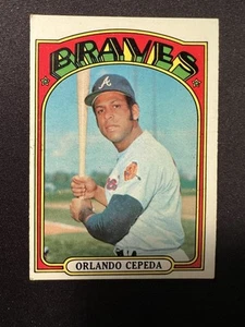 1972 Topps Orlando Cepeda #195 HOF - Picture 1 of 2
