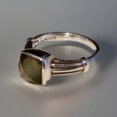 $295 LAGOS Venus швабра двойной серебро кольцо 7 новый без ЯРЛЫКОВ - Изображение 1 из 2