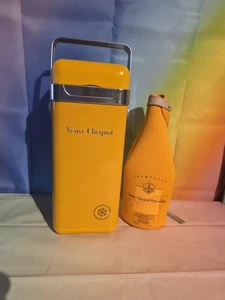 Veuve Clicquot Champagne Cooler/Tin Empty No Champagne (Bundle) - Picture 1 of 9