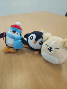 Penguin Soft Toys (Set of 3) for £4 - Picture 1 of 5
