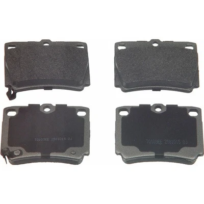 Juego de pastillas de freno de disco Wagner Brake MX733 para 97-04 Mitsubishi Montero Sport Foto 1 de 4