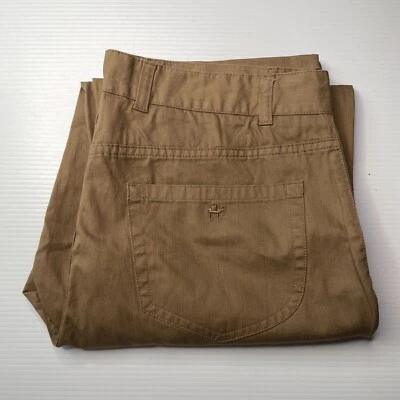 Camel Australia Straight Chino Pants Mens Size 35 Waist Brown Casual Style Fit - image 1 of 4