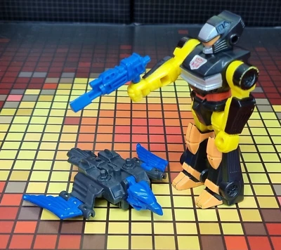 Vintage Hasbro Transformers G1 Action Master Jackpot Near Complete w/Sights - Image 1 of 4