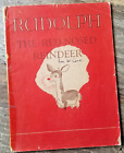 Livre cadeau Montgomery Ward 1939 Rudolph nez rouge renne 1er Rudolph