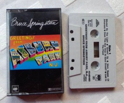 CASSETTE AUDIO K7 TAPE / BRUCE SPRINGSTEEN - GREETINGS FROM ASBURY PARK N.J. - Photo 1/2