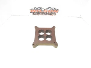 Phenolic Tapered Hole 1" Carburetor Spacer HOLLEY IMCA UMP WISSOTA DRAGRACING #2 - Picture 1 of 4