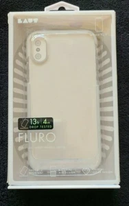 LAUT FLURO IMPKT IMPACT RESISTANT CASE FOR iPhone XS/X - Picture 1 of 2