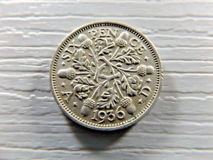 UK GREAT BRITAIN 1936 Sixpence - Picture 1 of 2