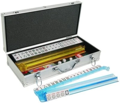 Free Shipping! Open Box! American Mahjong - Modern Pushers - Silver Aluminum Set - Image 1 of 4