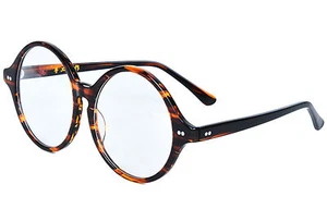Gafas redondas vintage hechas a mano Beison 40 mm ~ 61 mm marco Rx transparente - Imagen 1 de 42