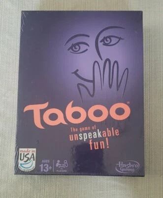 Taboo El Juego de la Diversión Indescriptible de Hasbro Nuevo Sellado de Fábrica Foto 1 de 2