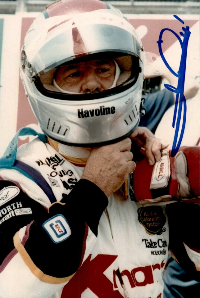 Mario Andretti Signed Autographed 4x6 Photo Indy 500 NASCAR Race Car Driver #3 Foto 1 de 1
