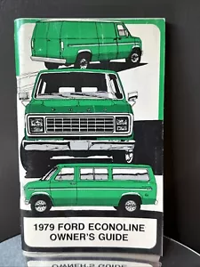 1979 FORD ECONOLINE VAN OWNERS MANUAL GUIDE OEM 174 Pages - NOS - Foto 1 di 4