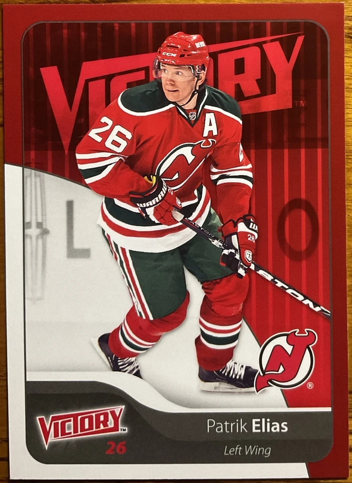 2011-12 Upper Deck Victory Red Patrik Elias #113 New Jersey Devils Foto 1 de 2