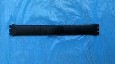  Black painted stainless steel strap.  - Image 1 of 4