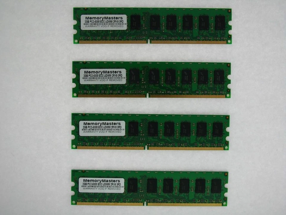 NEW! 8GB (4x2GB) Memory PC2-5300 ECC UNBUFFERED RAM Dell Poweredge 850 - Image 1 of 1