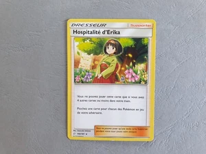 Carte Pokémon SL09 - Duo de Choc 140/181 DRESSEUR Hospitalité d'Erika  RARE - FR - Picture 1 of 12