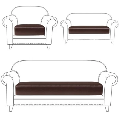 1/2/3 座椅聚氨脂合成革沙发垫套弹力座椅懒人沙发保护 — 第 1/4 张图片