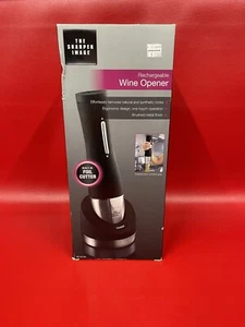 🔥 The Sharper Image KP-W100 Automatic Wine Bottle Opener, Black NEW!🔥 - Picture 1 of 5