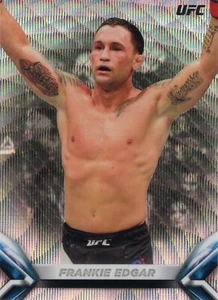 TOPPS 2018 UFC CHROM FRANKIE EDGAR #UCK-FE 48/99 KNOCKOUT WAVE REFRAKTOR - Bild 1 von 2
