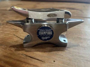 Case Knife 1Lb La Dodgers World Series Champion Display Anvil Knife Not Included - Picture 1 of 2