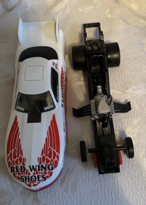 Pat Austin Action Red Wing Shoes Funny Car 1:24 Diecast - Image 1 of 4