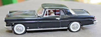 Franklin Mint 1956 Lincoln Continental II LE Black 1:43 Diecast #2 LB - Image 1 of 4