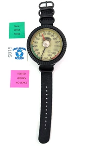 Dacor Wrist 150 ft Depth Gauge with Max Depth Puck Module Scuba Dive Diving 5185 - Picture 1 of 11