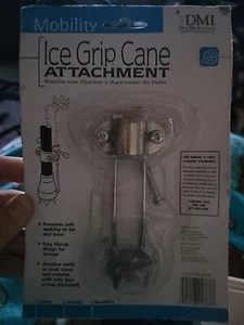 Healthcare Cane Ice Grip Tip For Winter Cane / Crutch Safety - Picture 1 of 1