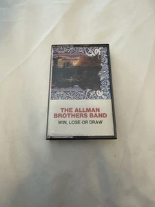 The Allman Brothers Band ' Win, Lose Or Draw ' Cassette Album Dolby System VG+ - Picture 1 of 2