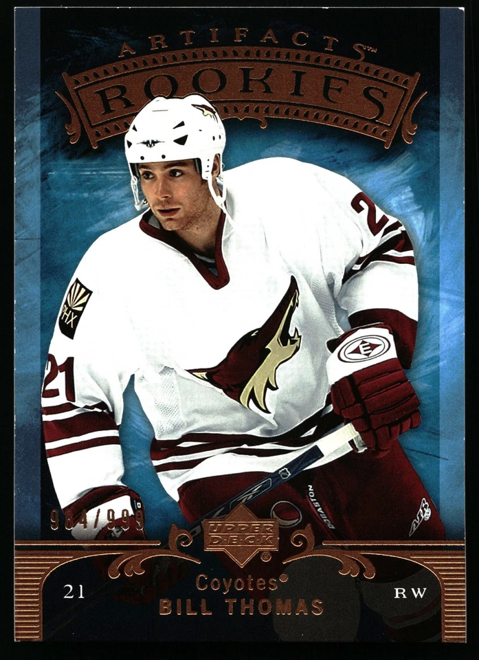 2006-07 Upper Deck Artifacts #205 Bill Thomas #/999 - Image 1 of 2