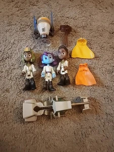 Star Wars Young Jedi Adventures Action Figuren Konvolut - 4 Figuren etwas Zubehör - Bild 1 von 4