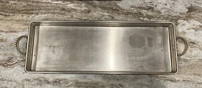 Southern Living at Home Windsor Astoria Countertop Tray - Stainless - 6" x 17" - Image 1 of 4