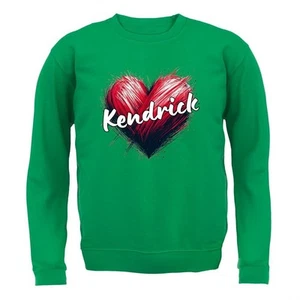 Love Heart Kendrick - Kids Hoodie / Sweater - Singer Lyrics Fan Tour Love - Picture 1 of 20