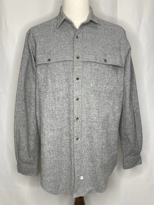 Vintage 90s Polo Ralph Lauren Shirt Mens L Button Down Longsleeve Double Pocket - Image 1 of 4