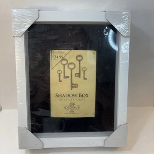 NEW Shadow Box Wall Display Case Wood Picture Frame Art Decor 9”x 11” - Picture 1 of 7