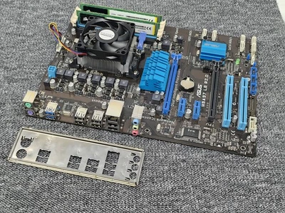 ASUS M5A97 LE R2.0 AM3 Motherboard Mainboard + Athlon II 8GB - Bild 1 von 2