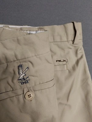 Shorts de golfe masculino RLX Ralph Lauren 36 Framingham Country Club Wicking Performance - Imagem 1 de 4