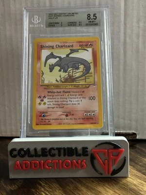 2002 Pokemon Neo Destiny Unlimited #107 Shining Charizard BGS 8.5 - Image 1 of 2